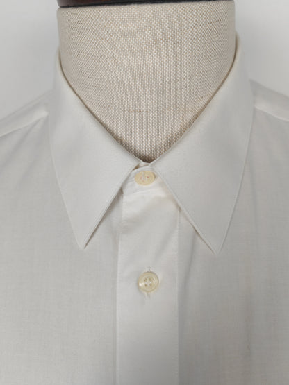 Camicia bianca Pancaldi anni '80 collo italiano - tg. XL collo 43/44