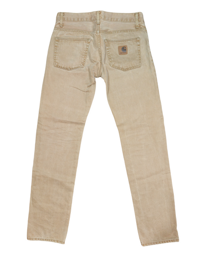 Carhartt denim "Racket pant", desert - W30