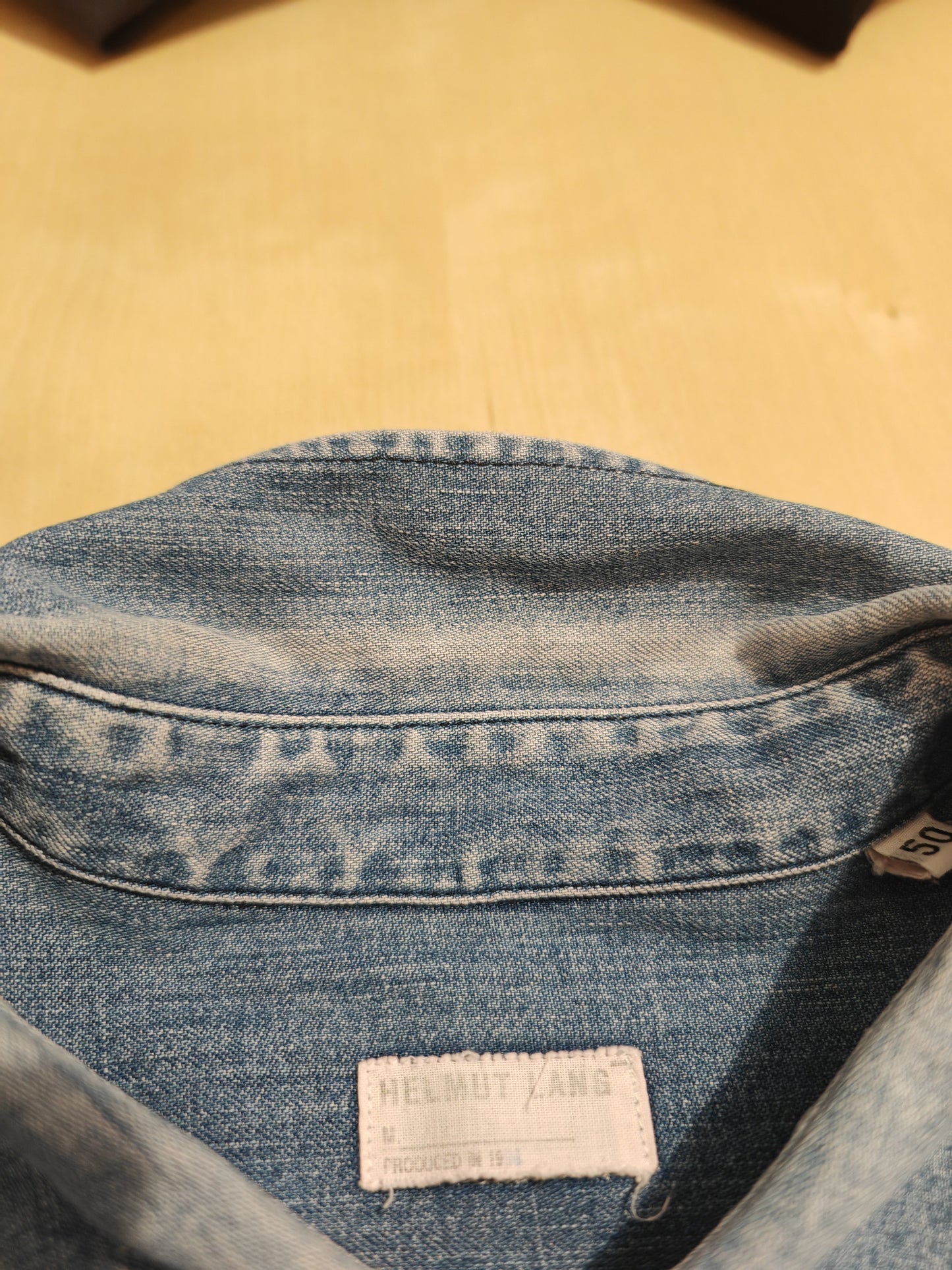 Camicia in denim Helmut Lang vintage anni '90 - L