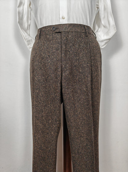 Pantalone in tweed tipo Donegal - tg. 50