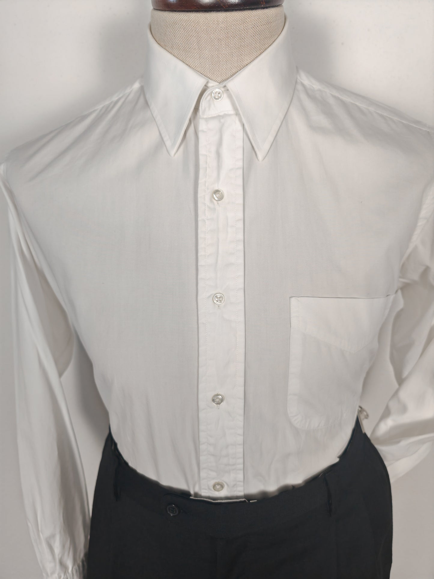 Camicia Brooks Brothers bianca vintage made in USA - 15 1/2