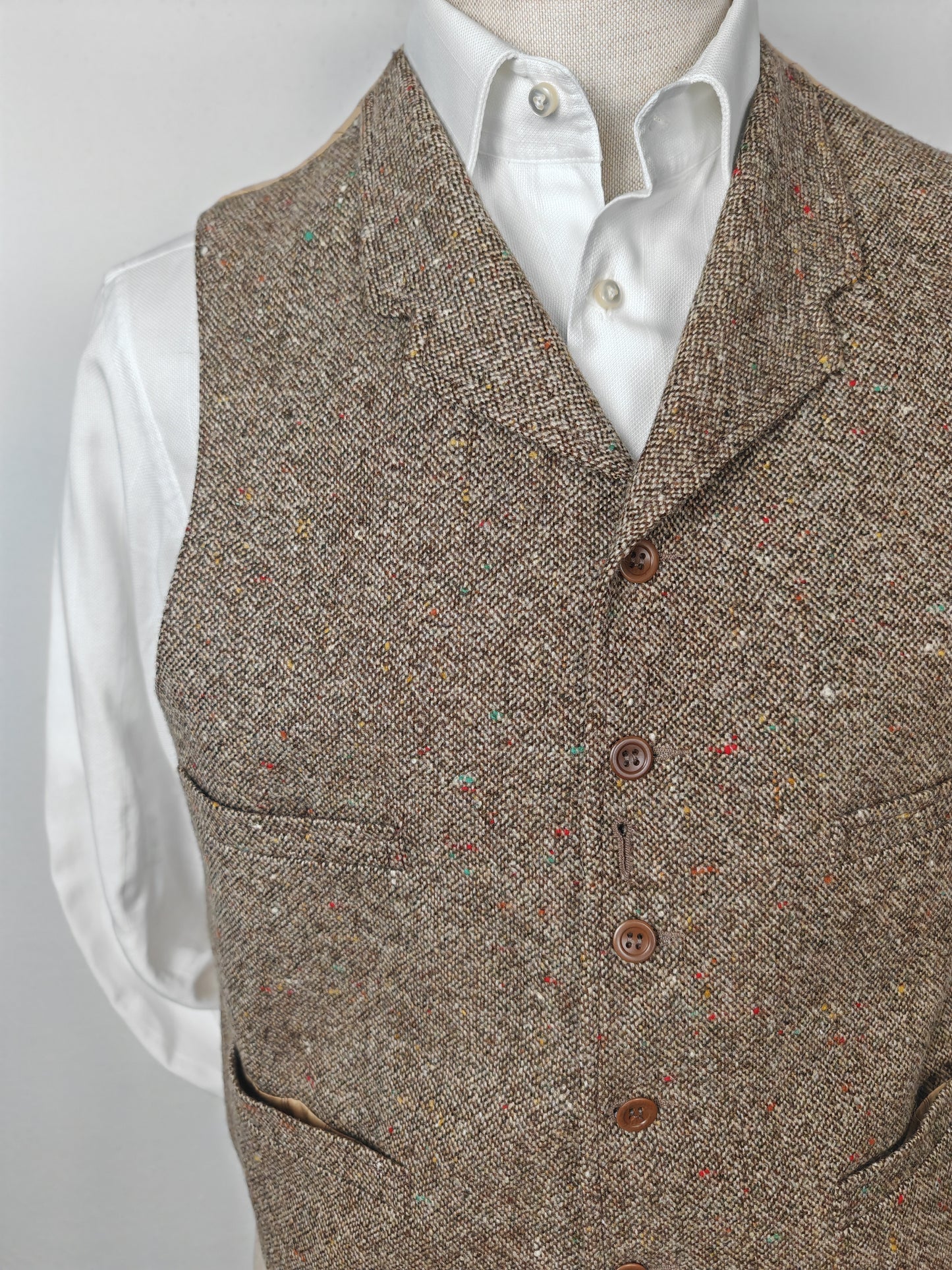 Panciotto Ralph Lauren Double RL in donegal tweed - M