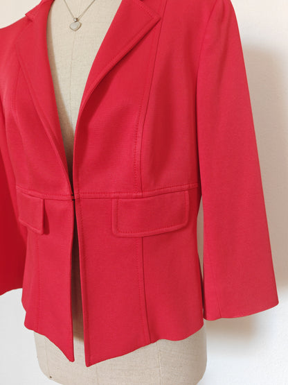 Blazer Marella cannettato rosso fragola - tg. 46