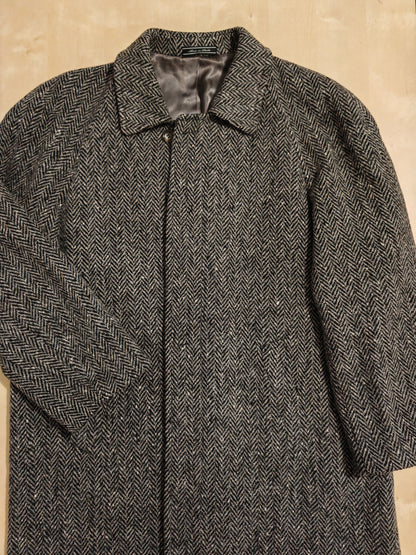 Cappotto raglan spinato anni '80 - tg. 50-54