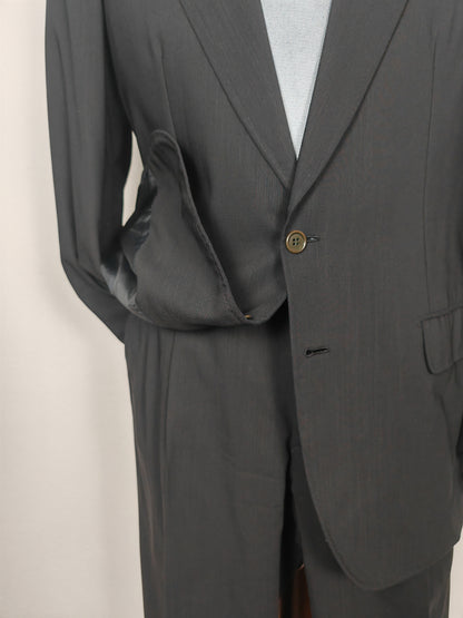 Completo Brioni estivo blu in fresco lana - tg. 50