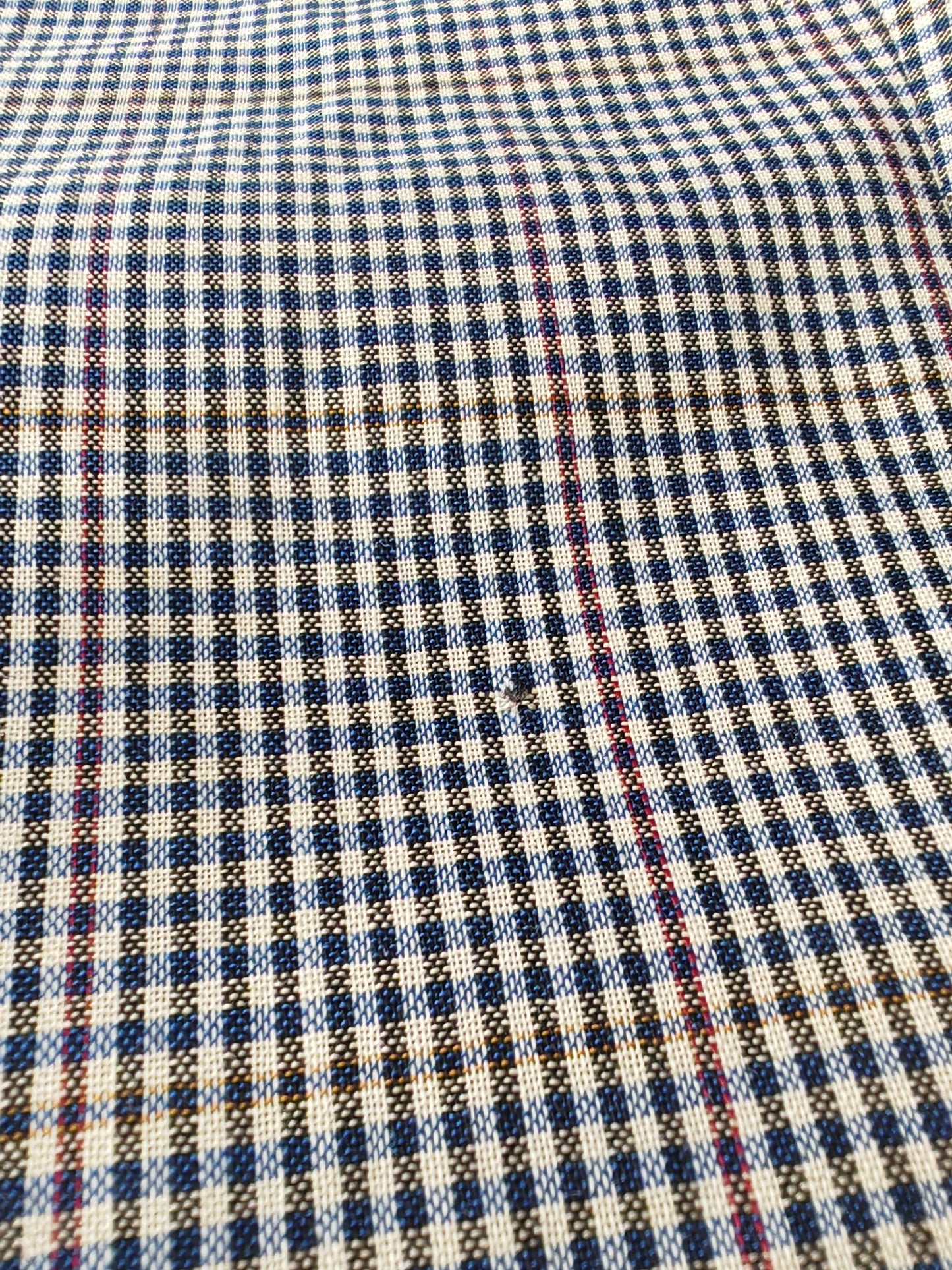 Giacca Pierre Cardin anni '80 chek in tela frescolana - tg. 50/52