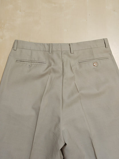 Pantalone in fresco lana beige - tg. 48