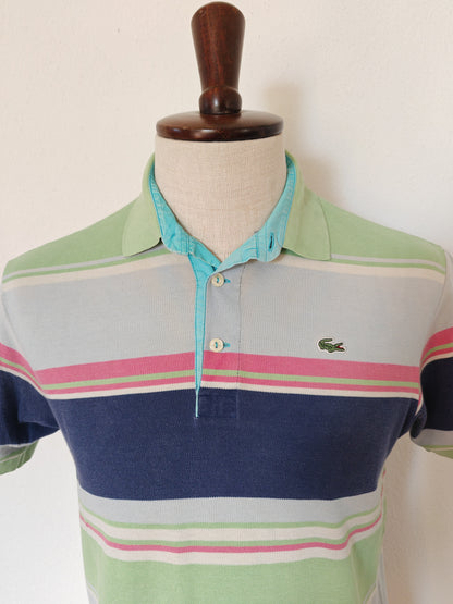 Polo Lacoste a righe multicolore - 4 (M)