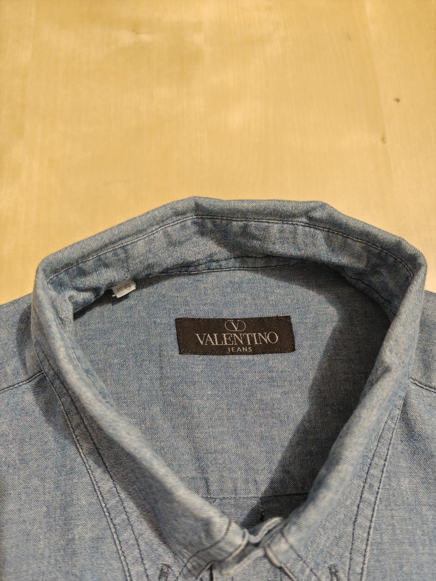 Camicia in denim Valentino Jeans anni '90 - tg. 56