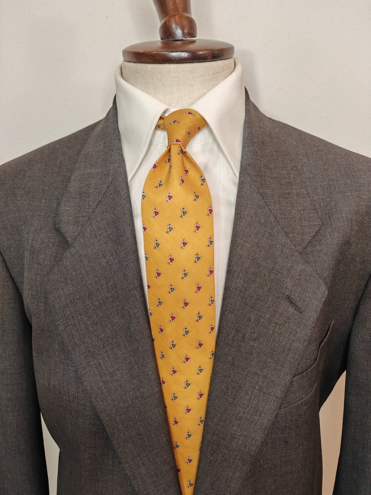 Giorgio Armani vintage cotton tie 