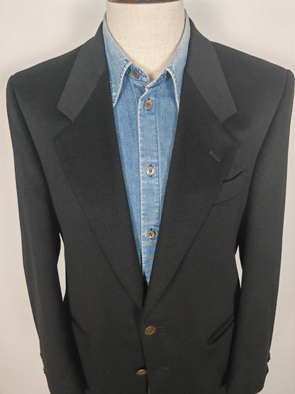 Blazer in panno lana e cashmere tessuto Loro Piana - tg. 48