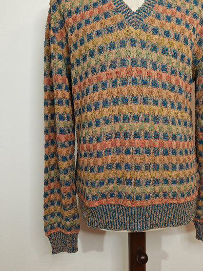 Missoni, vintage sweater in cotton blend - L/XL