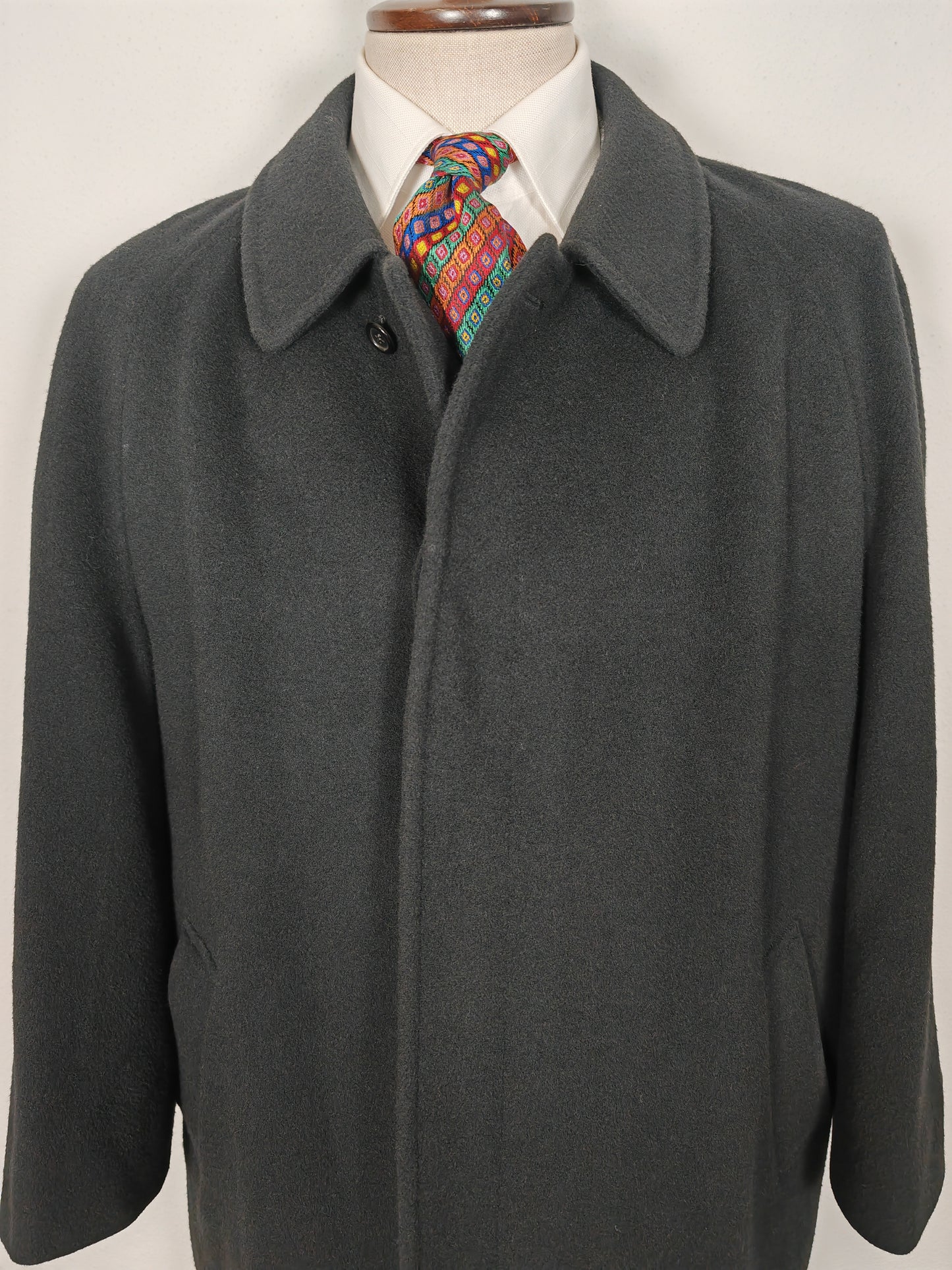 Cappotto raglan Aquascutum in puro cammello - tg. 52