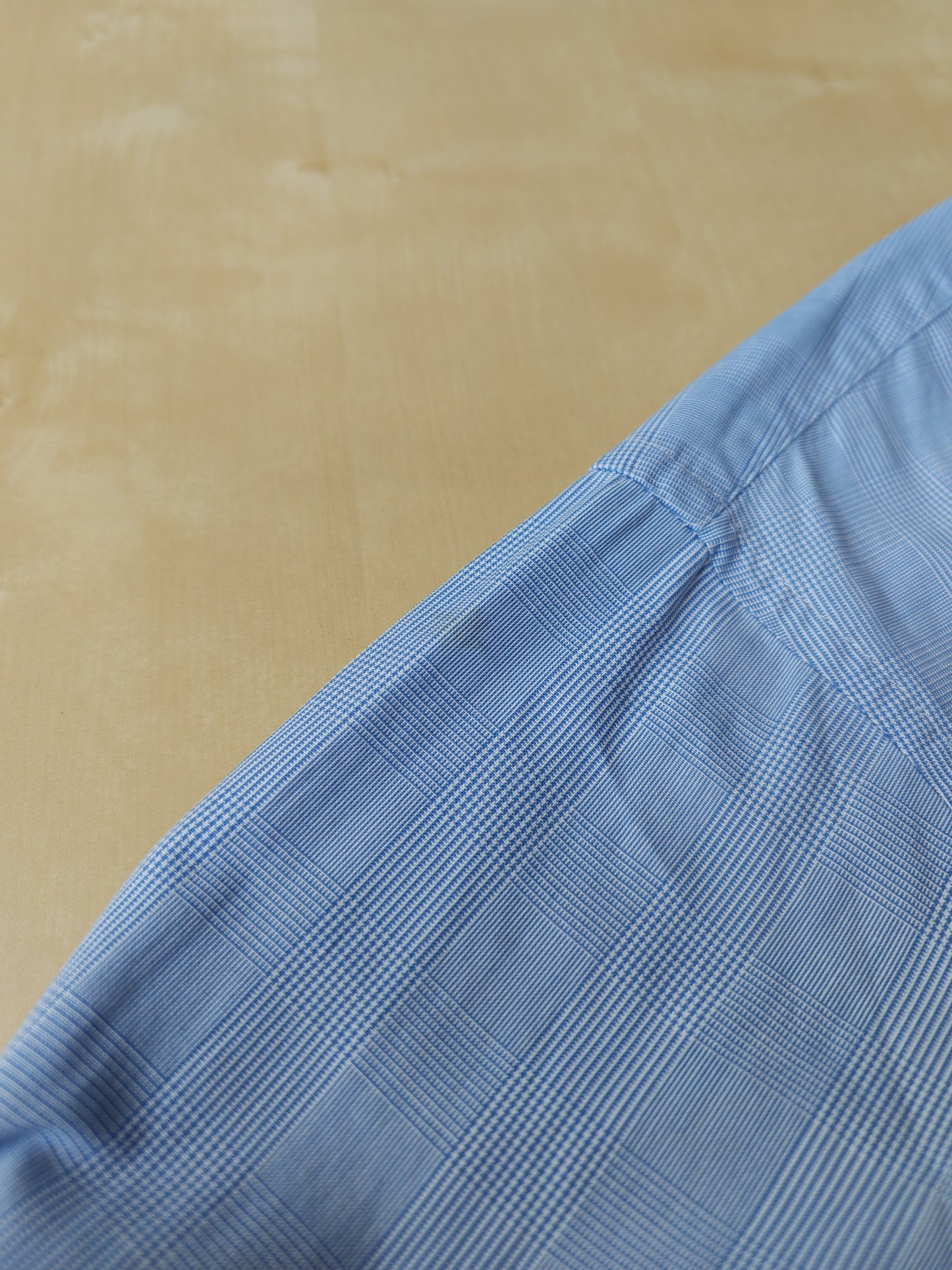 Camicia Tommy Hilfiger azzurra Glen check - L/XL (collo 41)