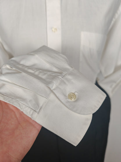 Camicia bianca Pancaldi anni '80 collo italiano - tg. XL collo 43/44