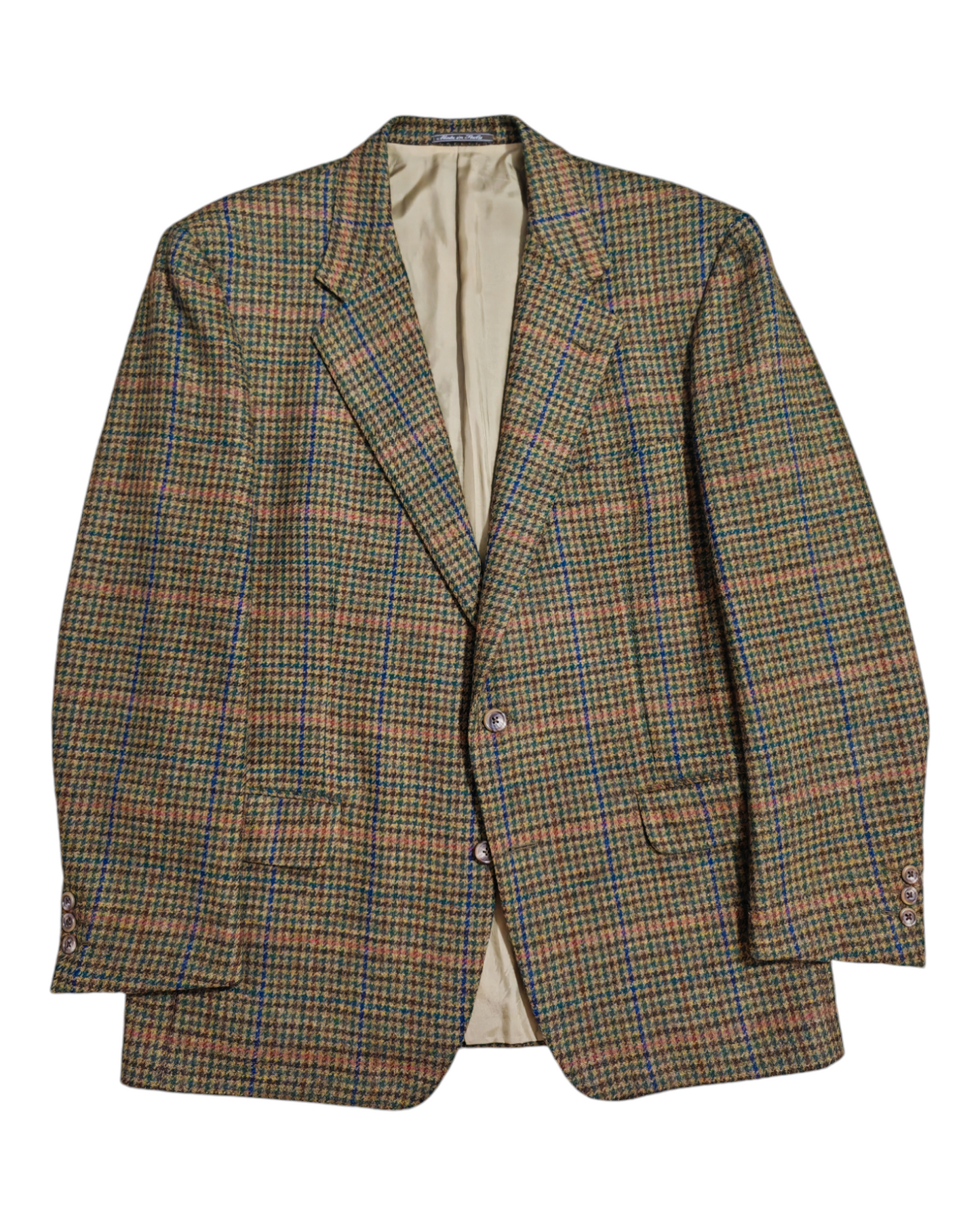 Corneliani tweed checked jacket - size 52