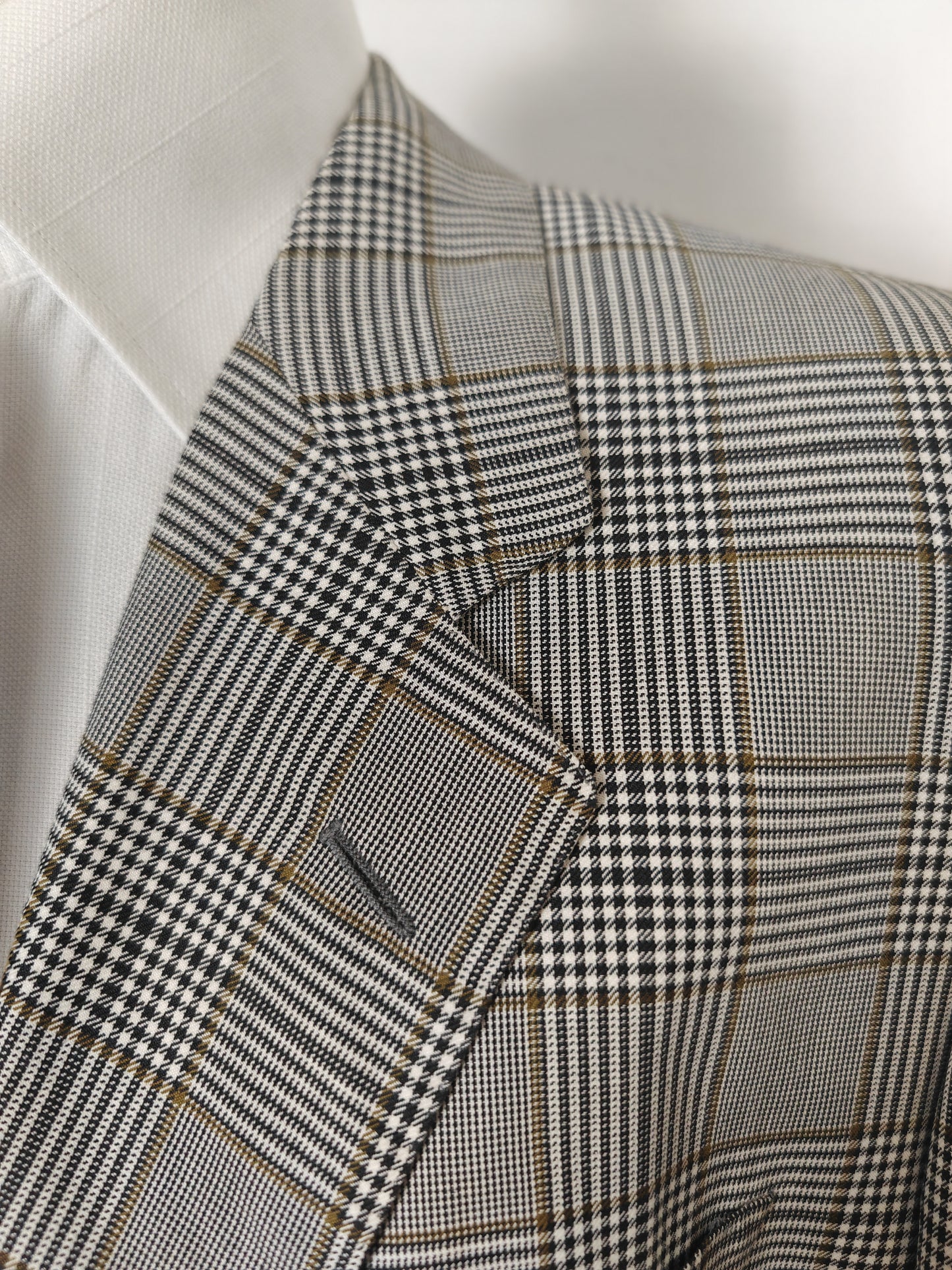 Giacca Corneliani estiva 100% cotone principe di Galles - tg. 54