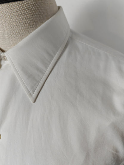 Camicia da smoking anni '70 con collo italiano - tg. M collo 40