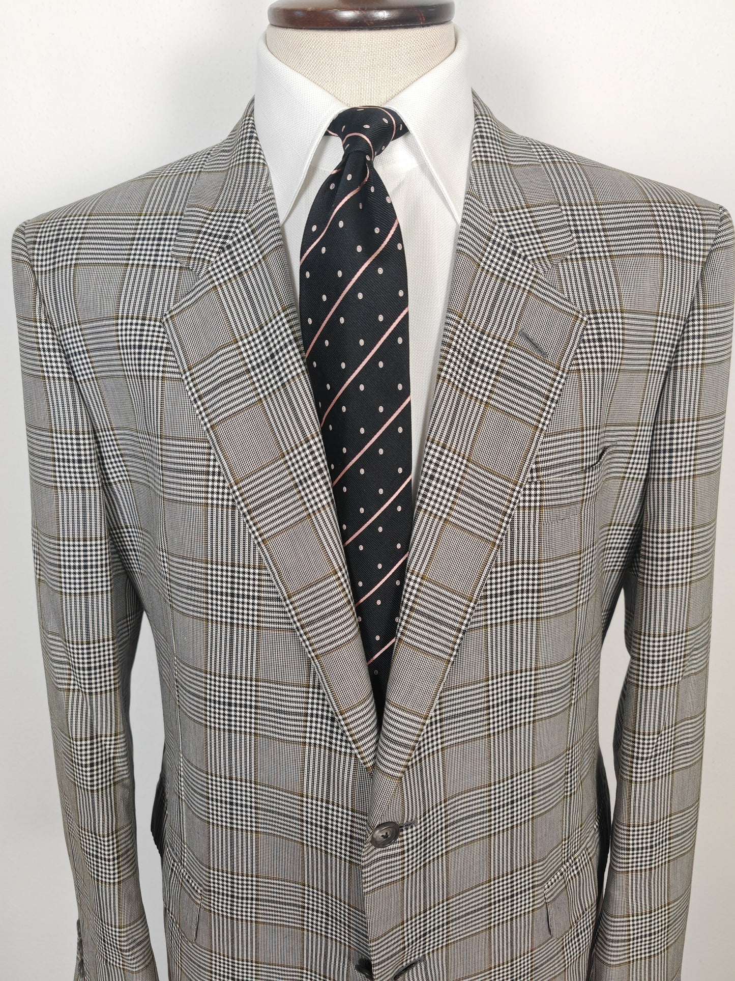Giacca Corneliani estiva 100% cotone principe di Galles - tg. 54