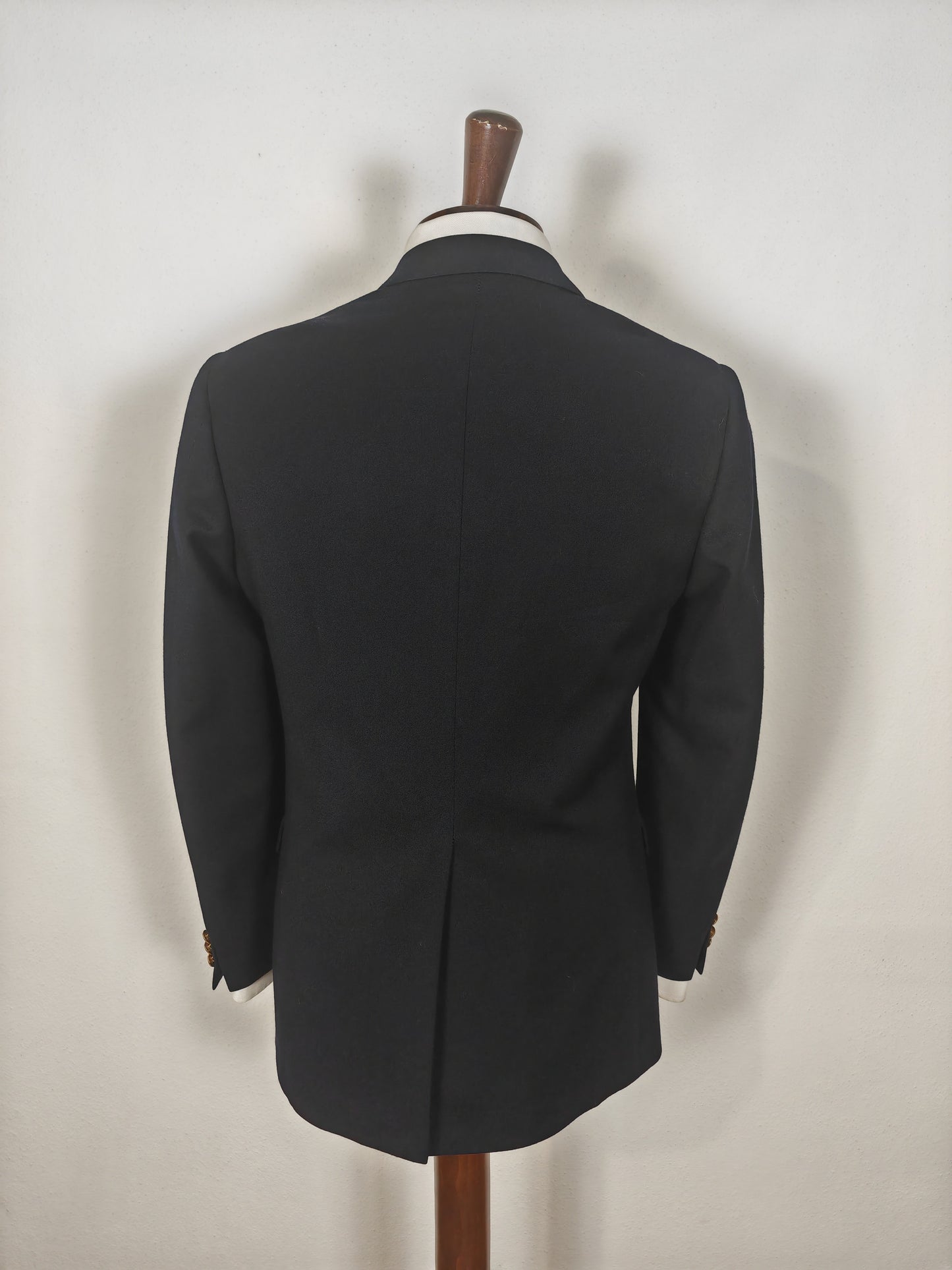 Blazer doppiopetto Burberrys anni '80 in stile navy - tg. 46