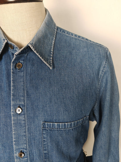 Camicia in denim Helmut Lang vintage anni '90 - L