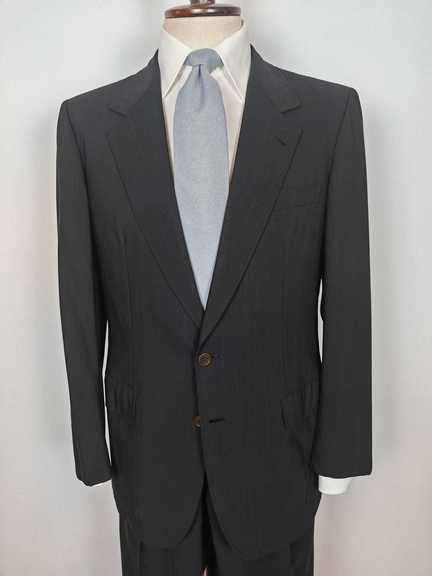 Completo Brioni estivo blu in fresco lana - tg. 50