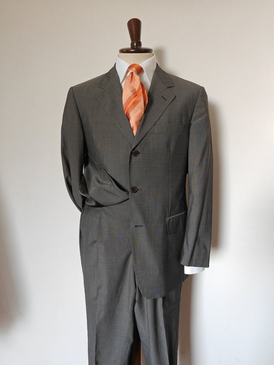 Completo Lardini grigio in lana e seta - tg. 50