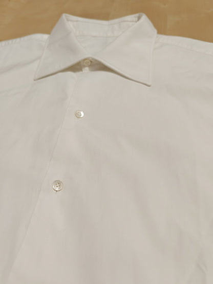 Camicia sartoriale da smoking con collo mezzo francese - tg. M collo 40