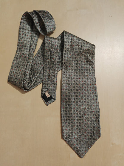 Cravatta Romeo Gigli in seta effetto crespo