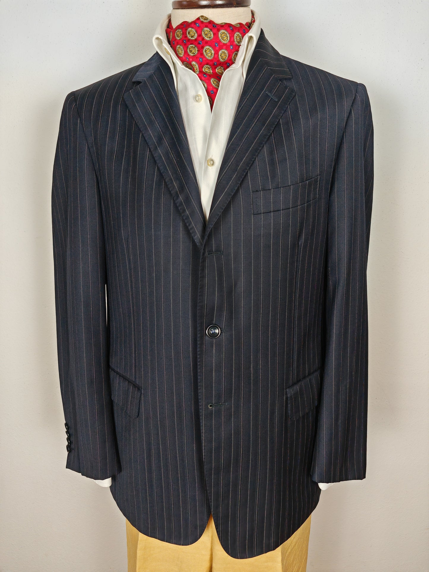 Giacca Pal Zileri blu gessata - tg. 50