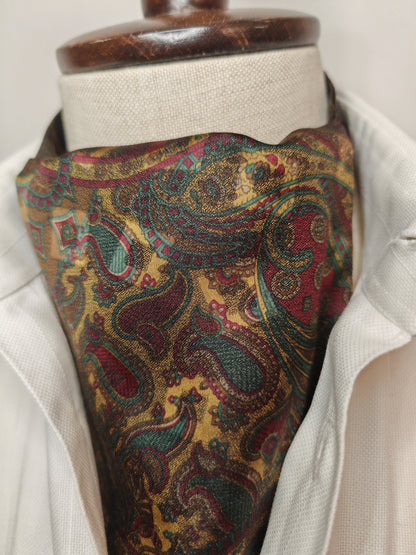 Ascot paisley in seta jacquard