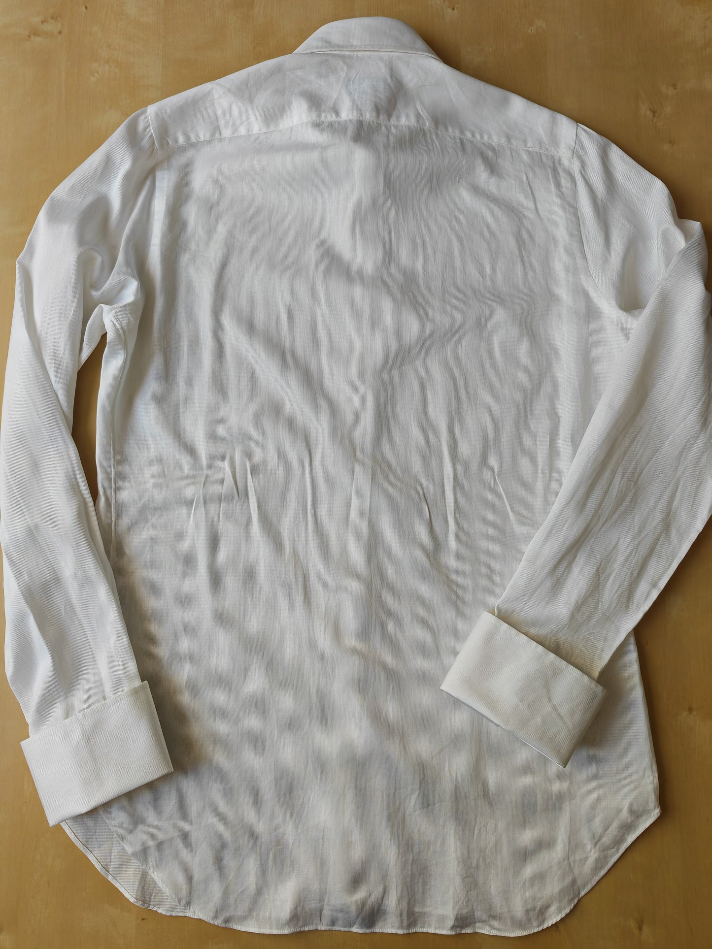 Camicia Finamore Napoli con polsino francese - tg. S collo 38