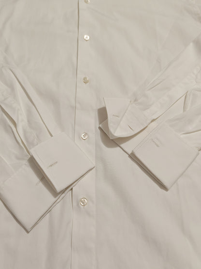 Camicia sartoriale da smoking con collo mezzo francese - tg. M collo 40