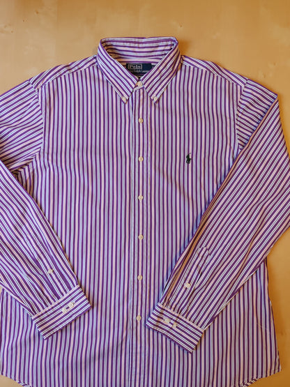 Ralph Lauren purple striped shirt - 43 (XL)