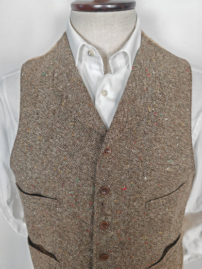 Panciotto Ralph Lauren Double RL in donegal tweed - M