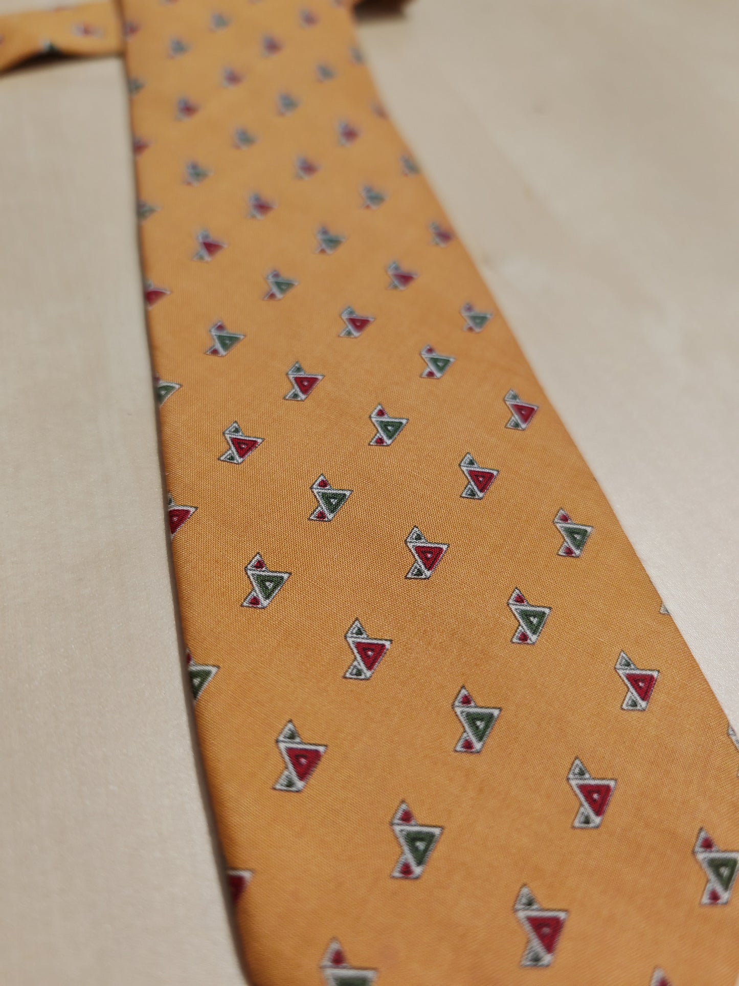 Giorgio Armani vintage cotton tie 