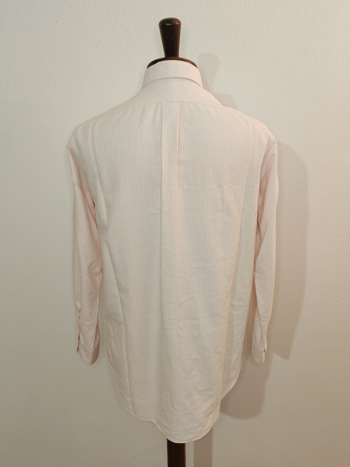 Camicia Ralph Lauren Oxford righe rosa - 15 1/2 (M/L)