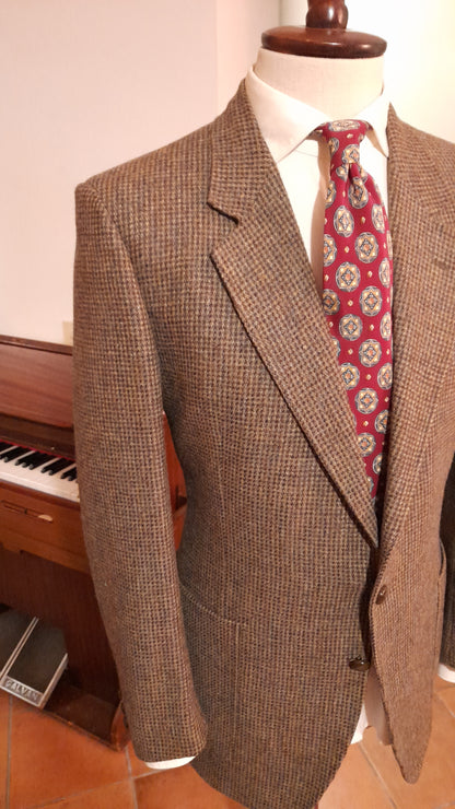 Giacca due bottoni in tweed inglese