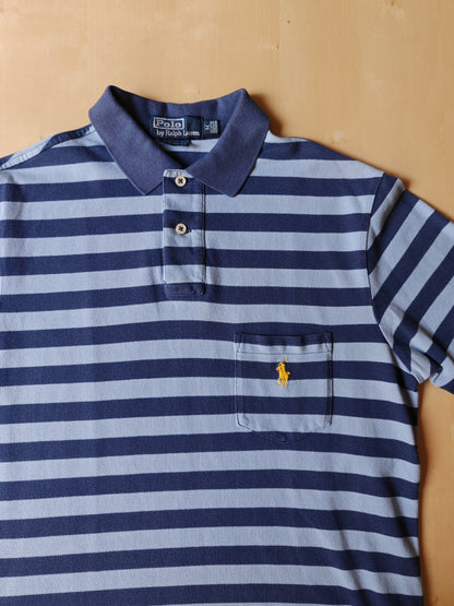 Polo Ralph Lauren a righe con taschino - M custom