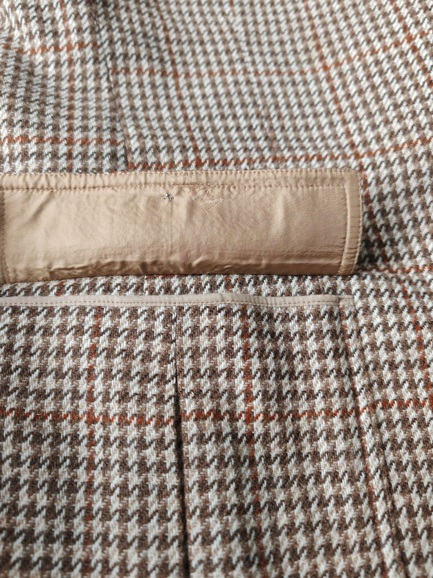 Giacca in tweed semi-sartoriale in stile sportcoat inglese - tg. 52/54