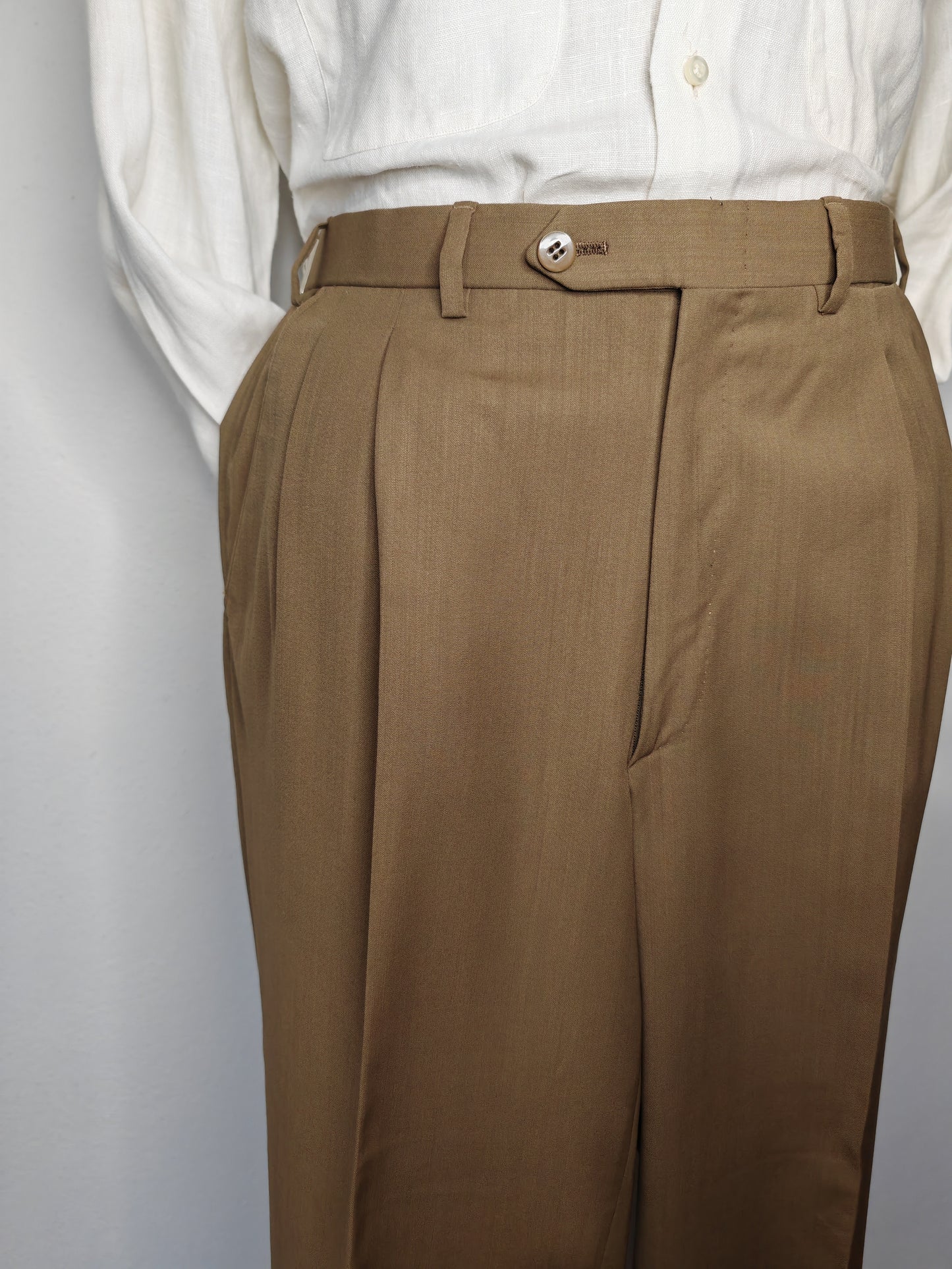 Pantalone Brioni vintage frescolana - tg. 50