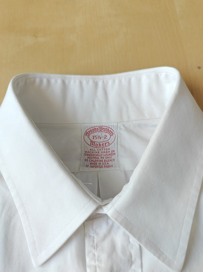 Camicia Brooks Brothers bianca vintage made in USA - 15 1/2