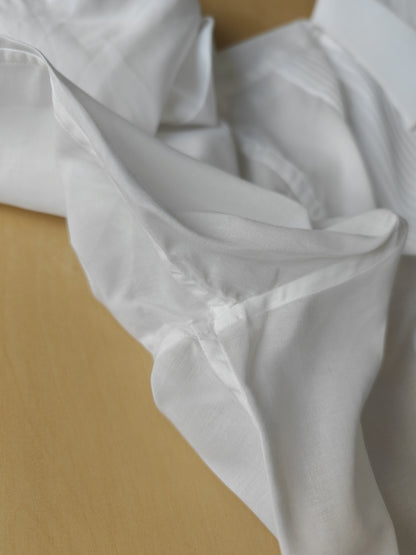 Camicia da smoking anni '70/'80 con sparato plissettato - tg. L collo 41