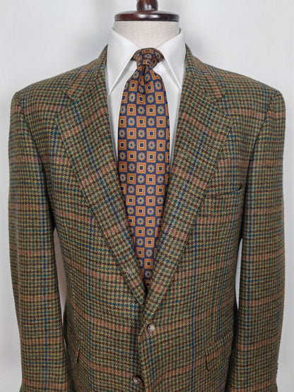 Corneliani tweed checked jacket - size 52