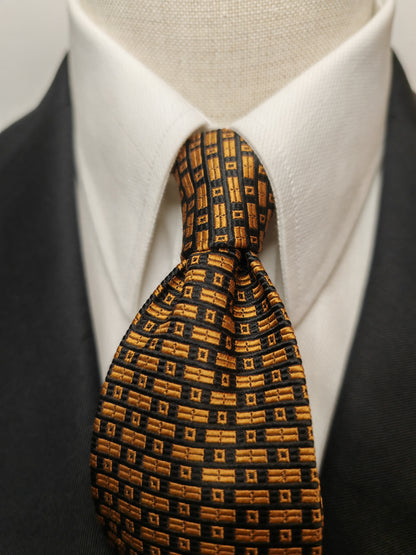 Etro, tie with geometric micro pattern