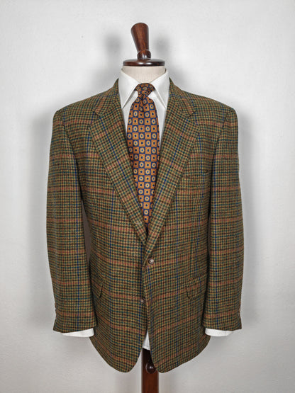 Corneliani tweed checked jacket - size 52