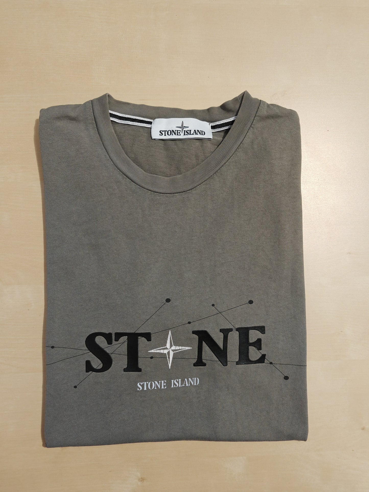 T-shirt Stone Island cachi tg. S