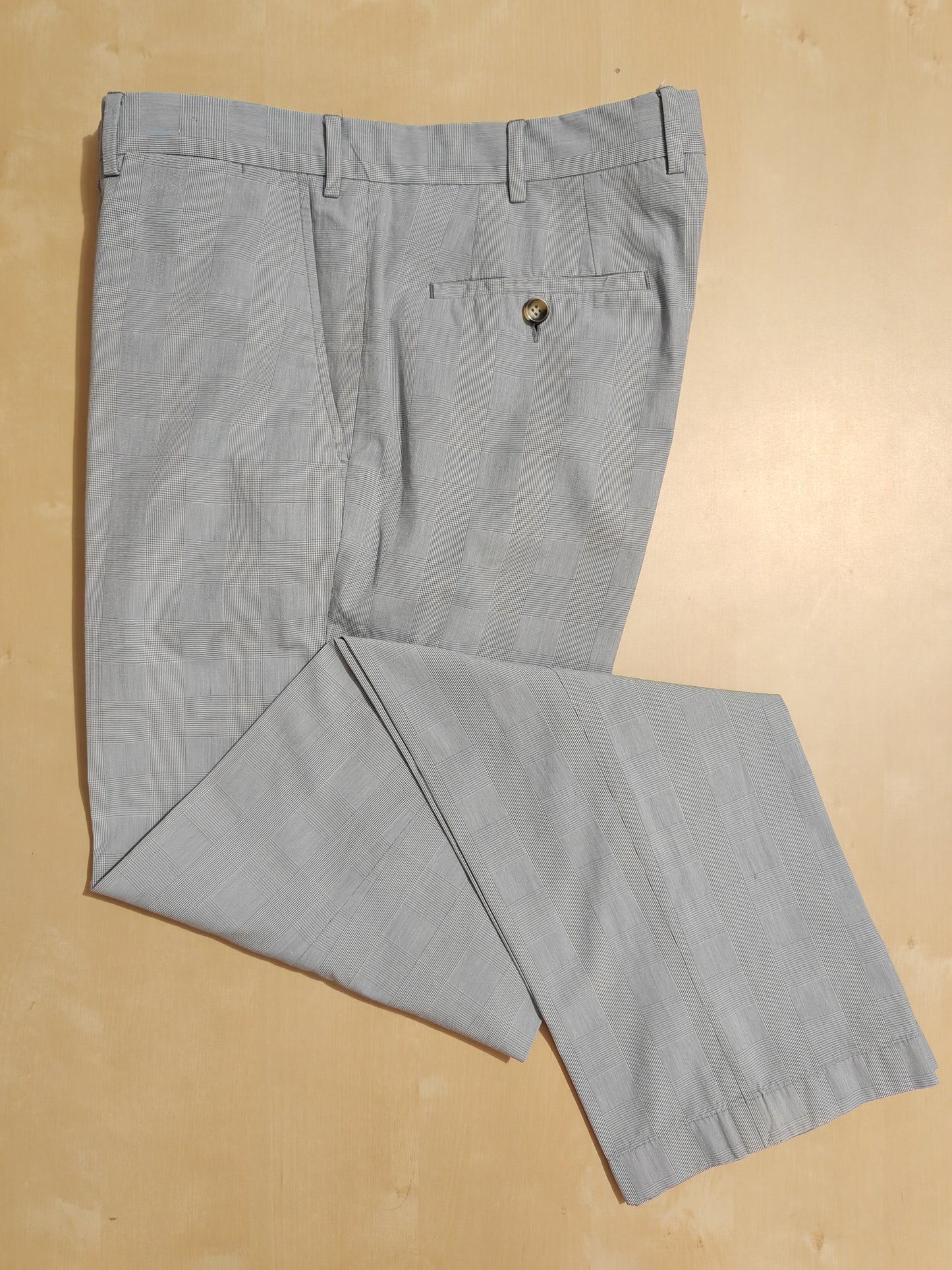 Pantalone Pal Zileri puro cotone principe Galles - tg. 52