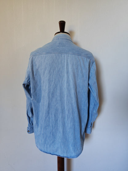 Camicia Levi's in denim, made in Italy 1997 - tg. L