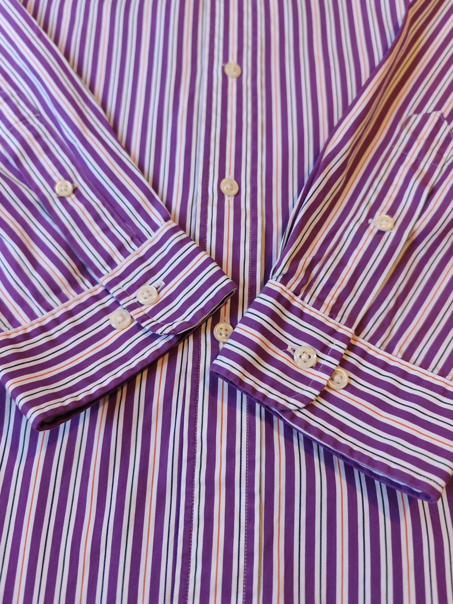 Ralph Lauren purple striped shirt - 43 (XL)